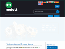 Tablet Screenshot of melett.com