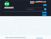 Tablet Screenshot of melett.it